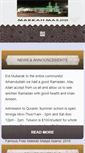 Mobile Screenshot of makkahmasjid.net